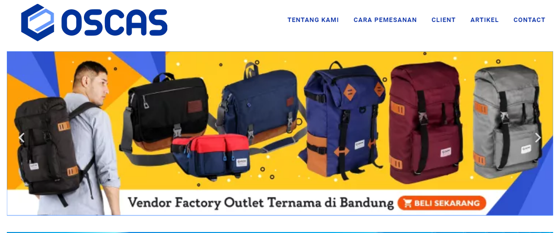 Jasa Bikin Tas Satuan di Pabrik Tas Bandung 